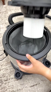 DiDiZ 20L-B เครื่องดูดฝุ่น 3-in-1 แรงดูดสูง 30000Pa มอเตอร์ 2220W ถังสแตนเลส ฝาดำ ดีไซน์พรีเมียม