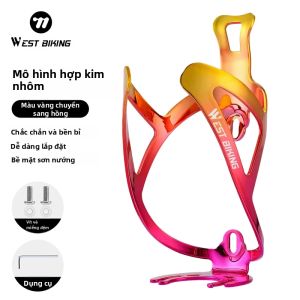 West Biking | Giá Để Bình Nước Xe Đạp WEST BIKING Bằng Hợp Kim Nhôm Siêu Nhẹ Dành Cho Xe Đạp Địa Hình MTB Và Xe Đạp Đường Trường Thiết Kế Liền Khối Phụ Kiện Xe Đạp