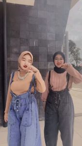 LAPAKSPORT Celana Panjang Overall Natasya Premium Jumbo