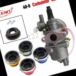 40-6 Carburetor with Air Filter For 47cc 49cc Mini Motor Dirt Pit Pocket Bike ATV Quad Go Kart