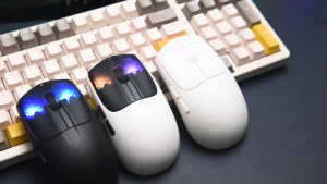 ATTACK SHARK X5 Wireless Mouse Lightweight Tri-Mode Connection 2.4GHz/Wired/Bluetooth RGB Macro Gaming Mouse