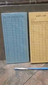 Kartu Stok Barang Custom / Kartu Stok Obat Isi 100 Lembar