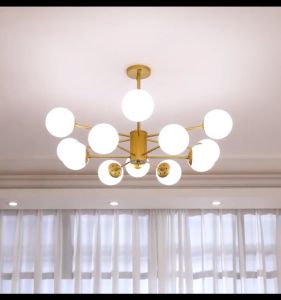 BL-Lighting Modern Design Chandelier Living Room Light Tricolor Ceiling Light Center Light Bedroom Light