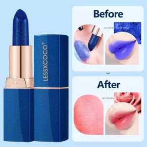 Lipstik Biru Tahan Lama LESSXCOCO BERUBAH WARNA Viral