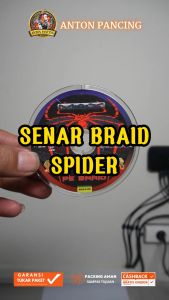 Senar Pancing Spider Braid PE 1-6: Untuk Pancingan Profesional