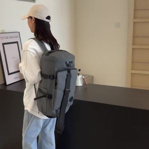 ARCTIC HUNTER กระเป๋าเดินทาง กระเป๋าใส่เสื้อผ้า กระเป๋าเดินทางใหม่กระเป๋าออกกำลังกายแยกแห้งและเปียกกระเป๋าเดินทางขนาดใหญ่กันน้ำระบายอากาศได้กระเป๋าเดินทางแบบพกพาโยคะแบบพกพาทนทาน