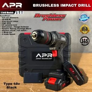 APR TYPE AP20 RAJA BOR CORDLESS MESIN BOR BATERAI DRILL IMPACT 13MM KEYLESS CHUCK AUTO LOCK