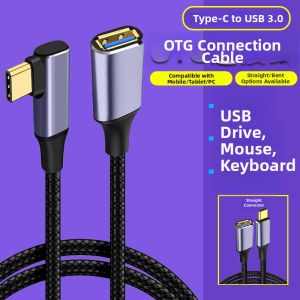 Bissox | OTG USB 3.0 Data Cable 90 Degree Bend