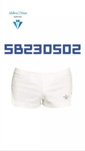 Mens Shorts : High Side Split with In-Sewn Pouch (Seobean SB230502)