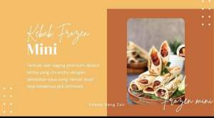 Kebab Frozen Mini Keju