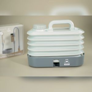 Folding 2-in-1 Collapsible Camping Water Container 10L Portable Bucket & Camping Water Jug with Spout - Water Storage Containers BPA Free Camping Cooking Carrier Jug for Water Pack for Hiking & Emergency Water Pouches