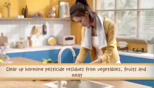 【hot】XIAOMI local seller Protable Fruit Vegetable Washing Machine Shape Wireless Food Purifier Household Pesticide Disinfection vegetables蔬果淨化器