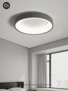 IDEA Nordic Tri Color Led Light Chandelier Ceiling Light Bedroom Lights Modern Chandilier Cieling for Living Room Lamp