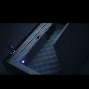 กล่องใส่ปืนสั้น ตู้เซฟเก็บปืนสั้น กล่องเก็บปืน ปลดล็อคด้วยการสแกนลายนิ้วมือ ตั้งรหัส กุญแจไข กล่องยาว34cm น้ำหนัก 5kg.