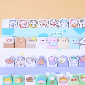120 Giấy ghi chú nhiều màu sắc họa tiết dễ thương GA625