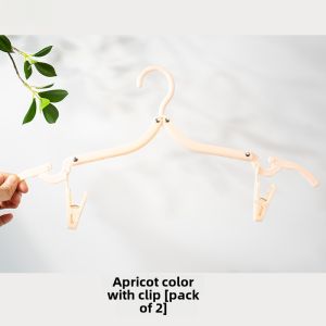Foldable Clothes Hanger for Travel outside the Hotel Portable Home Hanger Clothes Travel with Clip Must-Have Product Handy Gadget