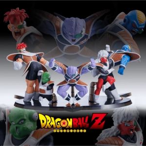Bandai | 5pcs/Set Dragon Ball Z Ginyu Force Figure Anime Figurine Jeice Guldo Recoom Burter Action Figure Pvc Statue DBZ Fgure Model Toy
