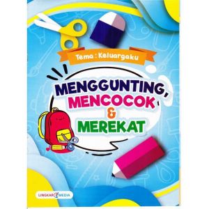 Buku Menggunting Mencocok & Merekat - Uk. Besar Lingkar Media