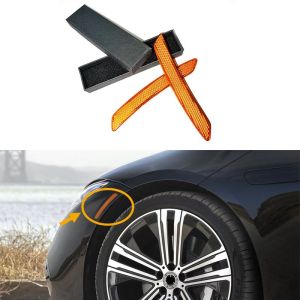 2 Chiếc Xe Ô Tô Phản Quang Dán Bộ Cảnh Báo Decal Băng Dải 3 Màu An Toàn Mark Acrylic Keo 3M Cửa Xe Ô Tô Phản Quang