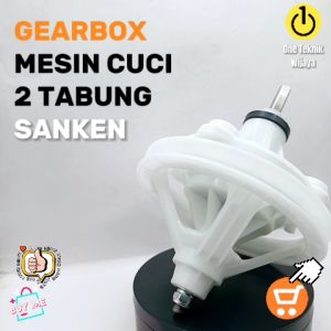 Gearbox Mesin Cuci 2 Tabung Sanken As Kotak