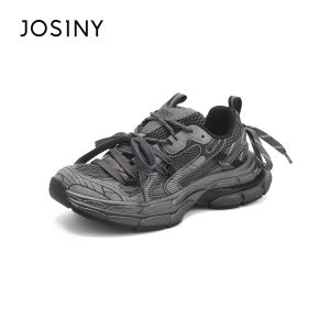 Josiny | Mens Thick Sole Breathable Mesh Sports Casual Shoes