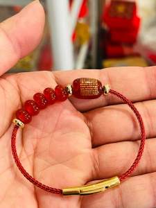 Vòng tay cáp mix lu thống omani + đồng điếu phong cách cổ điển sang trọng .