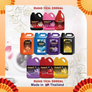 Nước Giặt Xả Đậm Đặc AMORE Can 5 Lít Nước Giặt Thái 6 In 1 Hương Nước Hoa Chính Hãng Thái