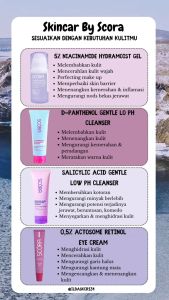 ROSHIBEL - Scora 5% Niacinamide Hydramoist Gel 40ml & 100ml | scora salicylic acid | scora D-Panthenol Facial wash