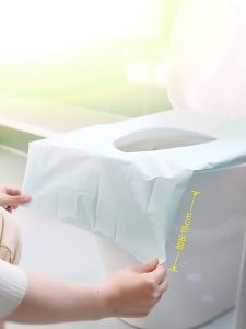 Travel disposable toilet seat cover wc mat waterproof toilet paper pad bathroom accessories set Biodegradable Sanita