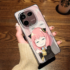 Transparent Soft Shell Case for iQOO15/13 Neo10/Z9Turbo Z8X/7SE/6 Womens 11/9Pro Couple New 12 Spy Family High Drop Resistance