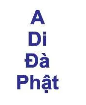 Combo 5/10/15/20 miếng dán chữ A Di Đà Phật dán đầu xe máy nón bảo hiểm...