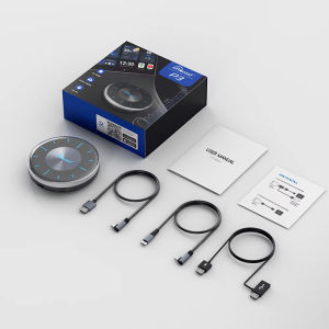 Bộ Chuyển Đổi Không Dây Ottocast P3 AI CarPlay Android Auto Bộ Chuyển Đổi Video Đa Phương Tiện HDMI Thiết Bị Phát Video Hộp Chơi Game Cho Netflix