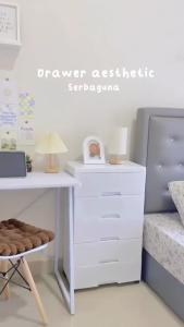 【Arfex】Lemari Pakaian Plastik / Lemari Plastik Susun 3 4 5 6 7/ Lemari Pakaian Anak/Kabinet Laci Bayi