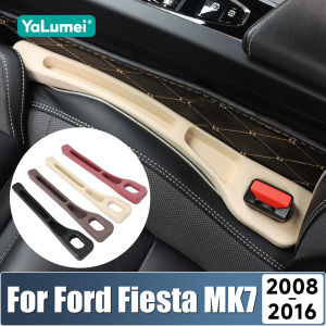 For Ford Fiesta MK7 2008 2009 2010 2011 2012 2013 2014 2015 2016 2PCS Car Seat Leak Proof Strips Gap Side Seam Filler Storage