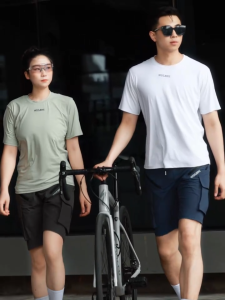 WOSAWE Men Women Cycling Shorts 4D Padded Breathable Loose Outdoor Sports Mountain Bike Short Pant