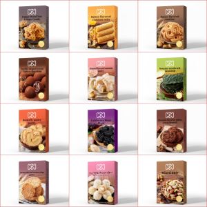 Super Friend Butterflake Cookie Biscuits Wedding Favor Multiple Styles Small Boxed Snacks Ultra Delicious Butterfly Crisp