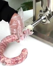 Sausage Stuffer Machine with free stainless 4pcs Funnel and extra gasket 10L/15L/7L/3L (Manual stuffer)