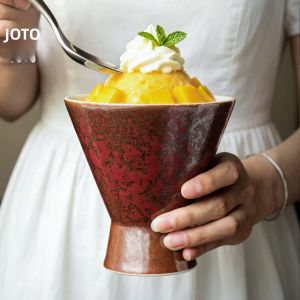 JOTO | Handcrafted Minimalist Artistic High Footed Bowl