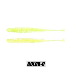 RoseWood Soft Lure Fishing Bait Worm Squirrel Tail Road Sub-Bait Swimbait Insects Earthworm Fake Fish Trout Bass Drop Shot Pesca