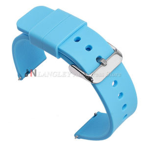 Watch Strap 10/12/14/15/16/18/20mm 21mm 22mm 24mm Universal Watch Bands Silicone Rubber Link Bracelet Wrist Strap For Smartwatch