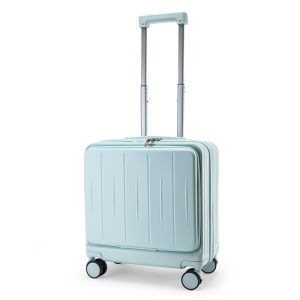 JetGear กระเป๋าเดินทาง 18 นิ้ว กระเป๋าเดินทาง ABS + PC รหัสผ่าน 360 องศา กระเป๋าเดินทางเงียบสงบ