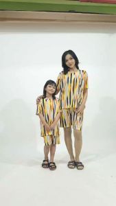 Kiminori FELICYA Setelan Baju Tidur Anak Perempuan ABG Tanggung Lengan Pendek