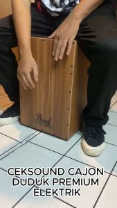Cajon Kahon Drum Box Duduk Akustik Elektrik