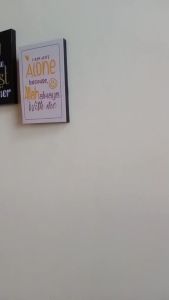 Hiasan Dinding Quote Islami ADI-01 20x30 cm Poster Pigura Wall Art