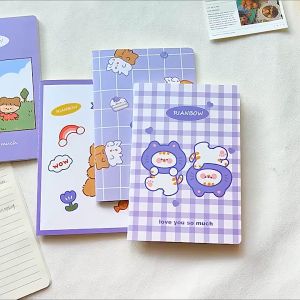 30sheets Pages/Book Cartoon Cute Pet A5 Notepad Ins Girl High-value Horizontal Line Notebook Student Diary 32K Book Journal Notebook