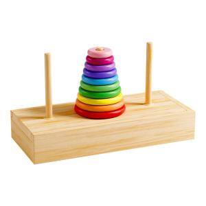 ZUIQIANGDANAO | Educational Tower of Hanoi Game Toy Large Size