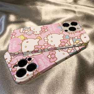 Sweet Kitty Cat Design iPhone 17 pro Max Case Cute Girl Style Frosted Shell Apple 17 New Model Compatible Cartoon Trendy Brand High End Feeling