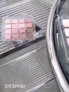 Bảng Phấn Nhiều Màu 16 Ô ERSHIQI Bảng Mắt Tone Tây Kết Hợp Nhũ Ánh Kim Phù Hơp Mọi Loại Da