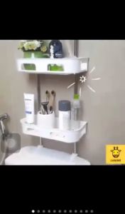 Kệ nhựa đa năng 3 tầng cho nhà tắm - nhà vệ sinh (65x30 cm). Kệ bồn cầu tiết kiệm không gian gắn tường