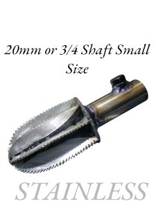 20mm or 3/4 Coconut Grater Stainless  Small & Big